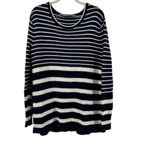 Athleta Striped Sweater Tunic‎ Kennewick Relaxed Fit Casual Nautical Beachy XS